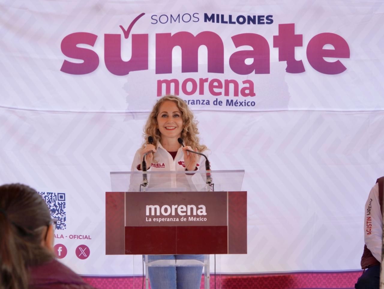 Marcela González participará en sesión del Consejo Nacional de Morena